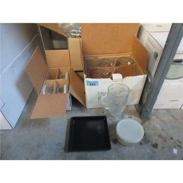 3 Boxes of Kitchen Goods