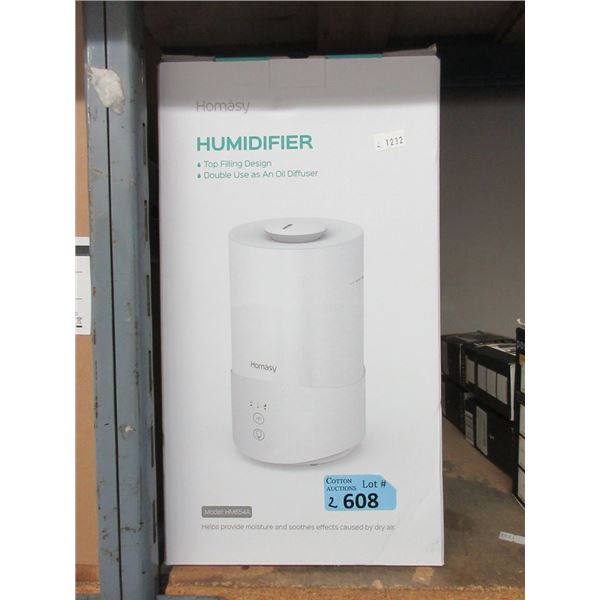 2 New Homsay Top Fill 4 Liter Humidifiers
