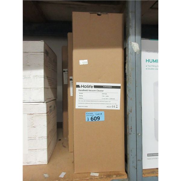 3 New Holife Hand Held 7.4 V Vacuums
