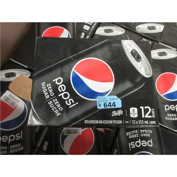 6 Cases of 12 x 335 ml Cans of Pepsi Zero