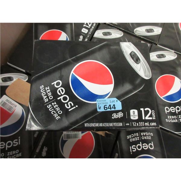 6 Cases of 12 x 335 ml Cans of Pepsi Zero
