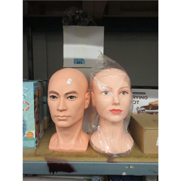5 New Mannequin Heads