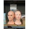 Image 1 : 5 New Mannequin Heads