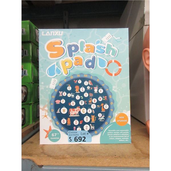 5 New 67" Inflatable Splash Pads