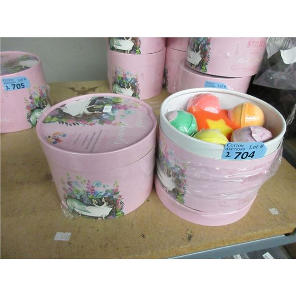 2 Large Status Bath Bomb Sets