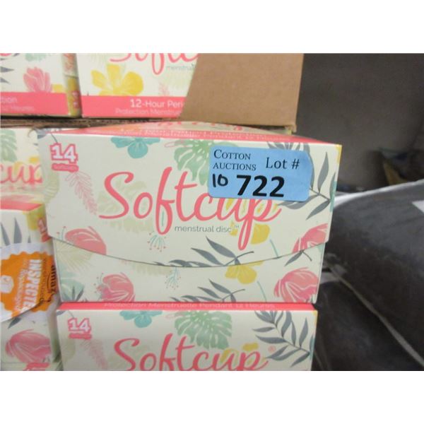 10 Boxes of 14 Softcup Menstrual Discs