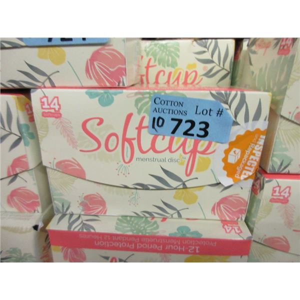10 Boxes of 14 Softcup Menstrual Discs