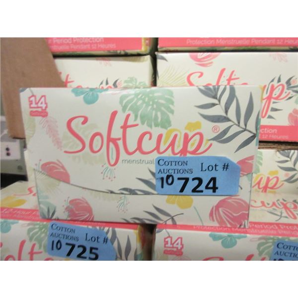 10 Boxes of 14 Softcup Menstrual Discs