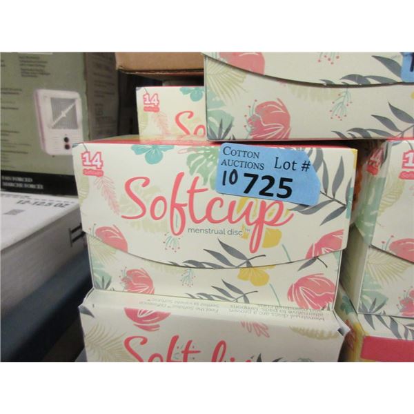 10 Boxes of 14 Softcup Menstrual Discs