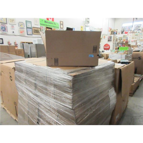 Skid of New 1BG Cardboard Shipping Boxes