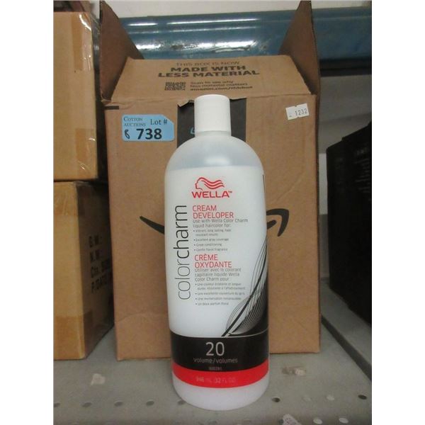 8 x 946 ml Wella 20 Volume Cream Developer