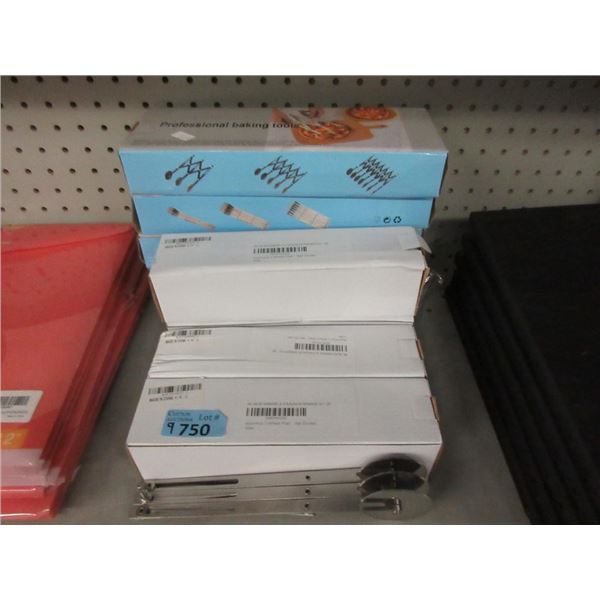 9 Three Wheel Pasta & Pizza Cutters