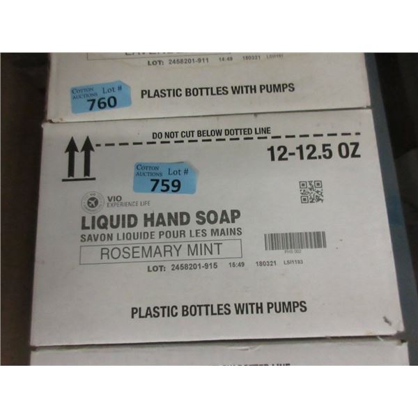 Case of 12 x 12.5 Oz Rosemary Mint Hand Soap