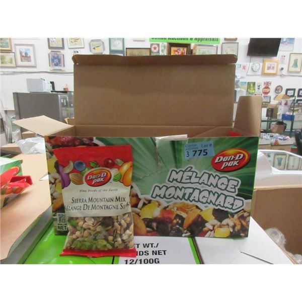 3 Cases of Dan-D-Pack Sierra Mountain Trail Mix
