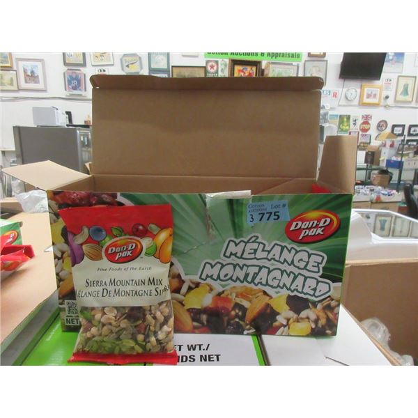 3 Cases of Dan-D-Pack Sierra Mountain Trail Mix