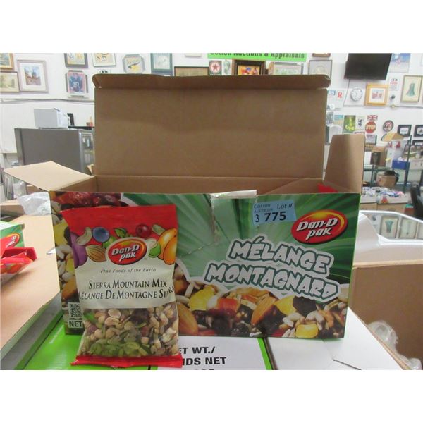 3 Cases of Dan-D-Pack Sierra Mountain Trail Mix