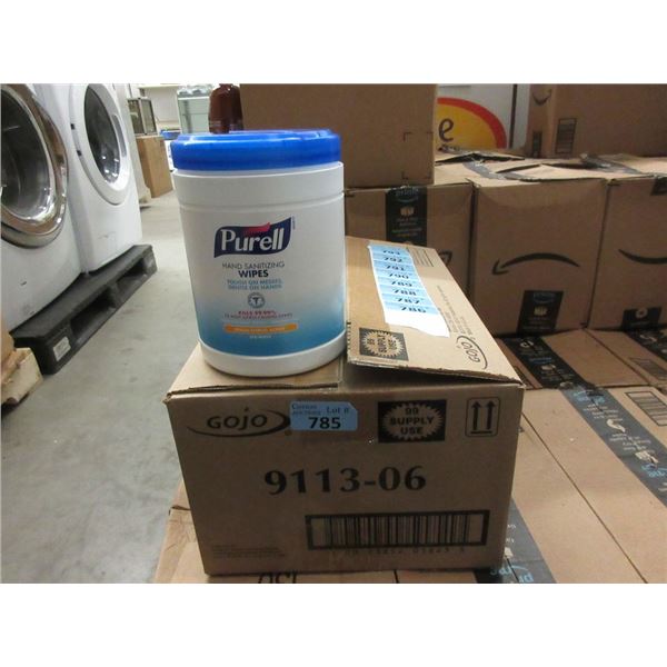 Case of 6 Tubs of Purell Hand Sanitizing Wipes