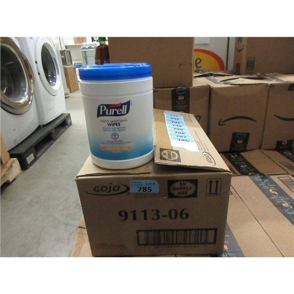 Case of 6 Tubs of Purell Hand Sanitizing Wipes