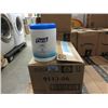 Image 1 : Case of 6 Tubs of Purell Hand Sanitizing Wipes
