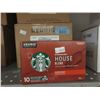 Image 1 : Case of Starbucks House Blend K-Cup Coffee