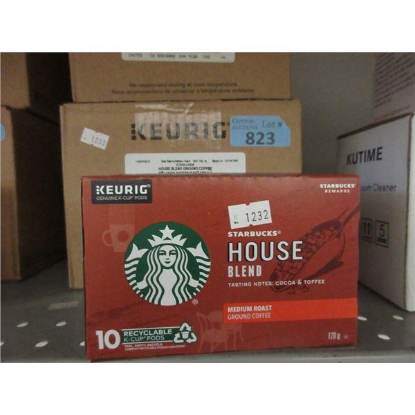 Case of Starbucks House Blend K-Cup Coffee