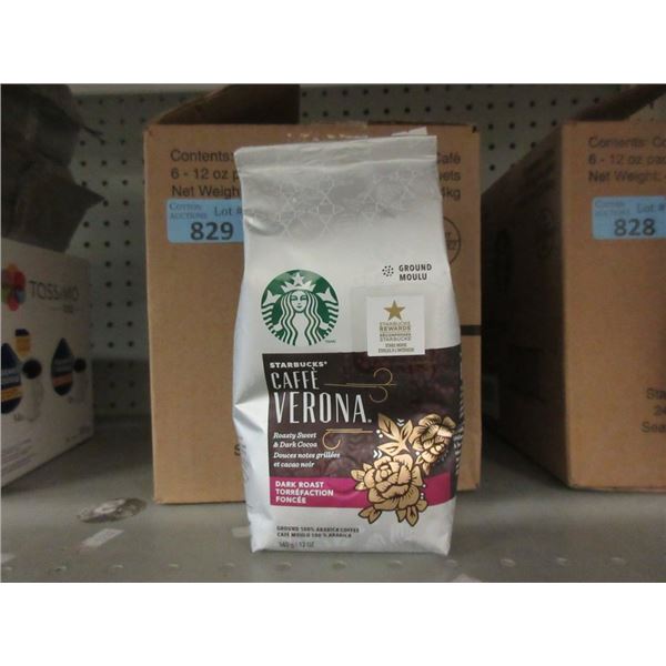Case of Starbucks Cafe Verona Ground Coffee