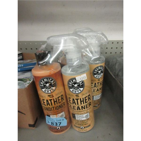 2 Packages of Leather Cleaner & Conditioner