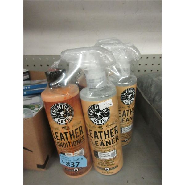 2 Packages of Leather Cleaner & Conditioner