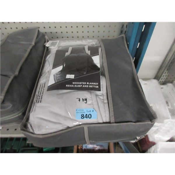 New 7 kg Weighted Blanket - Size Unknown