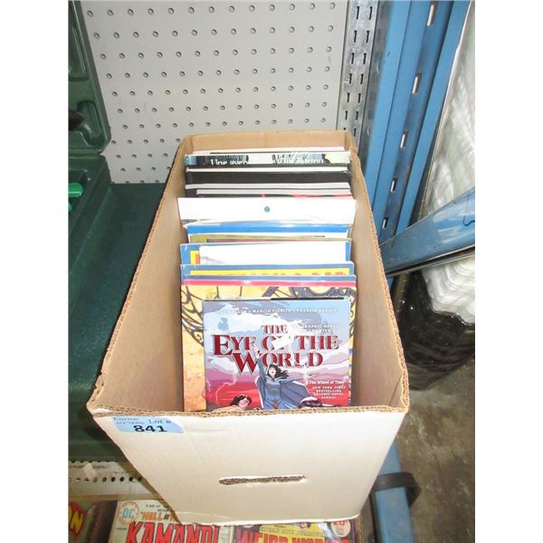 21 Assorted Graphic Novels