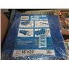 Image 1 : New 16' x 20' Blue All Purpose Tarp