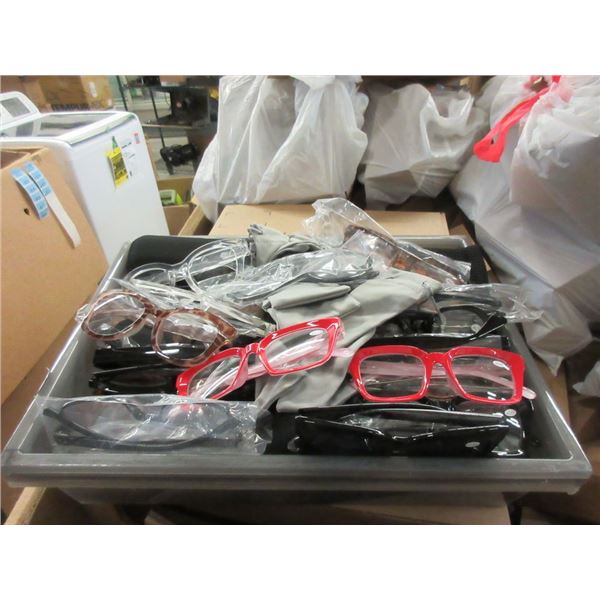 40 New Pairs of Reading Glasses - +.50 to +1.25