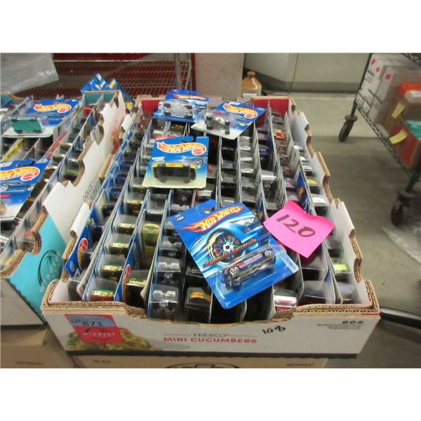 120 Assorted 1997 Hot Wheels Vehicles