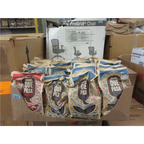 22 x 350 g Bags of Que Pasa Tortilla Chips