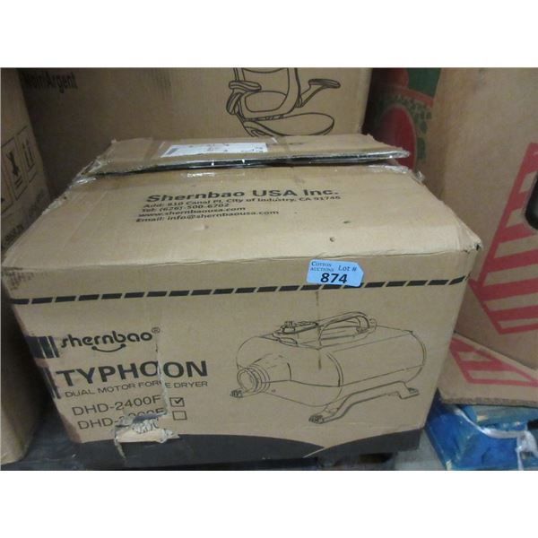 Shernbao Typhoon Dual Motor Force Dryer