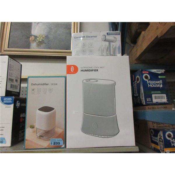 Garment Steamer & 2 Humidifiers