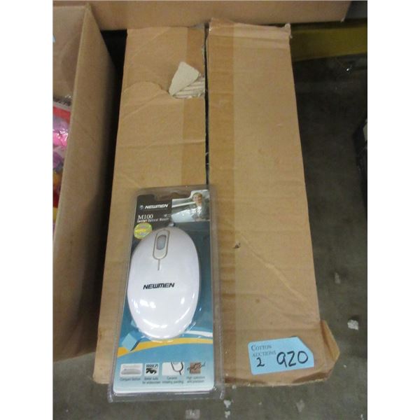 2 Cases of 10 Newman M100 Optical Mice