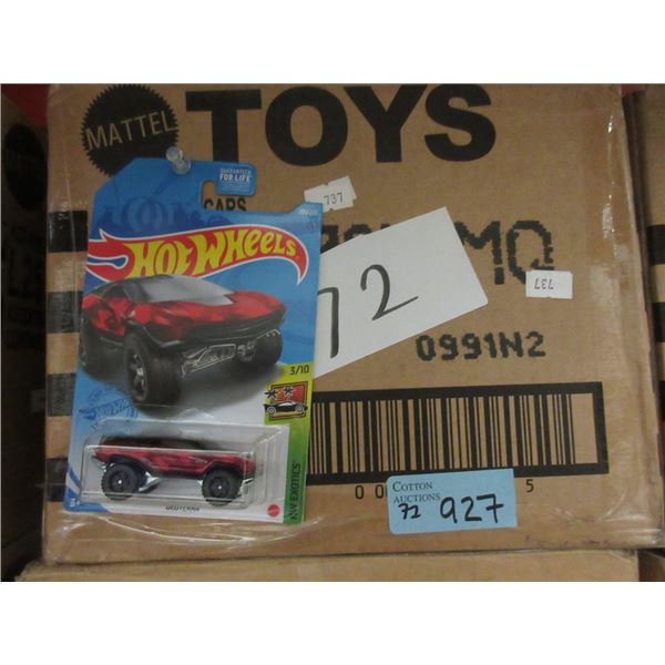 72 Assorted New Hot Wheels in Sealed Packages