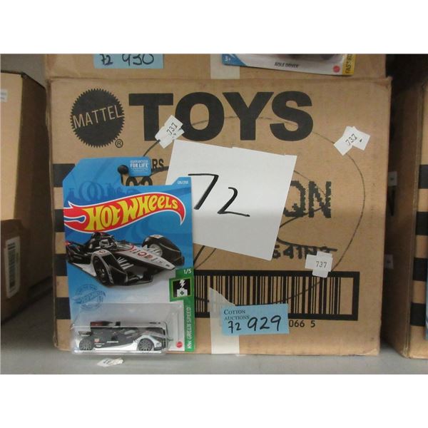 72 Assorted New Hot Wheels in Sealed Packages