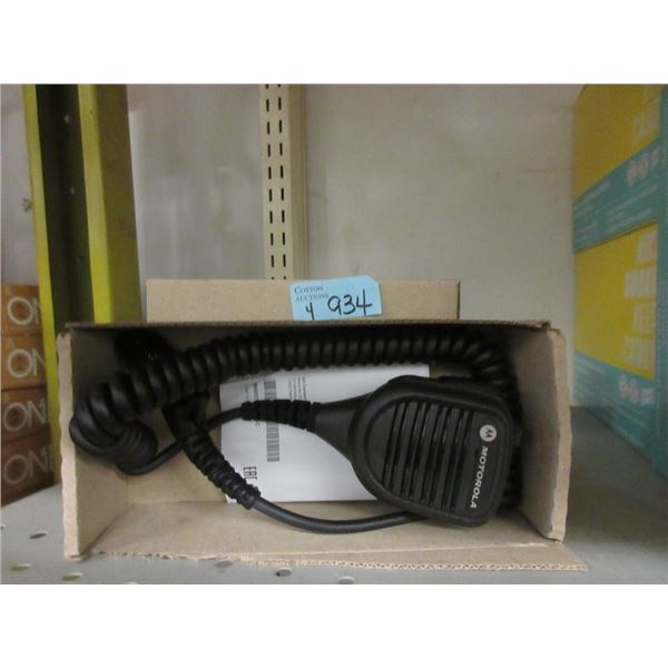 4 Motorola Impres IP68 Remote Speaker Mics