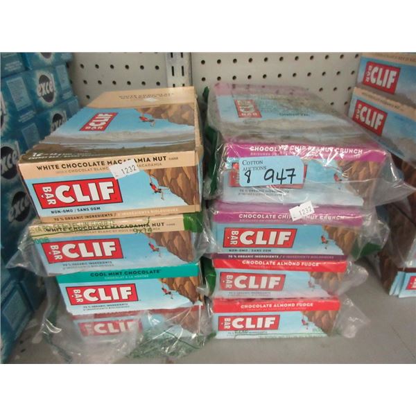 8 Boxes of Assorted Clif Bars