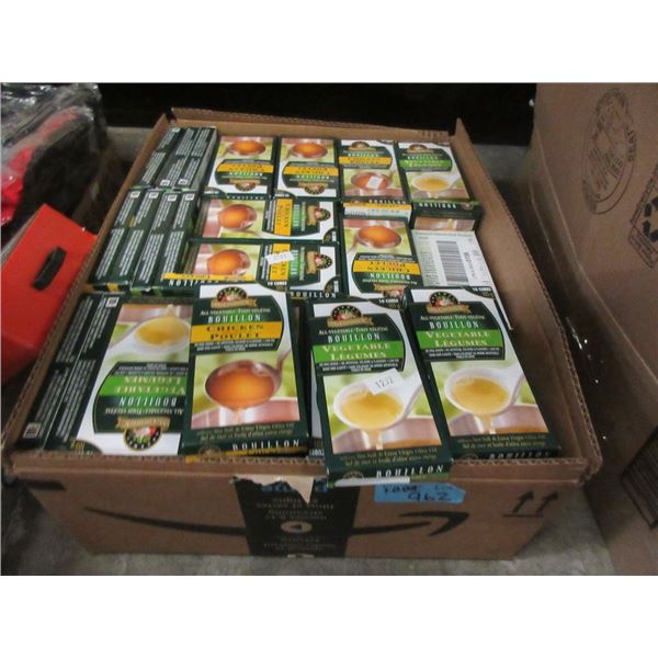 Box of 100+ Packages of 105 gram Soup Stock Cubes