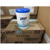 Image 1 : Case of 6 Tubs of Purell Hand Sanitizing Wipes