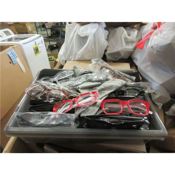 40 New Pairs of Reading Glasses - +3.00 to +4.00