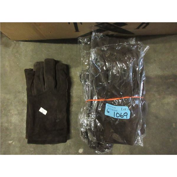 6 Pairs of New Vgo Brown Thinsulate Gloves