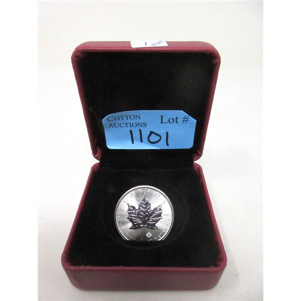 1 Oz. .9999 Platinum 2021 Canada Maple Leaf Coin