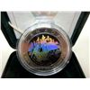 Image 2 : 2002 Canadian Fine Silver Hologram Loon Coin