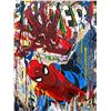 Image 4 : Mr. Brainwash- Mixed Media Hand Finished Silkscreen Serigraph "Spider-Man"