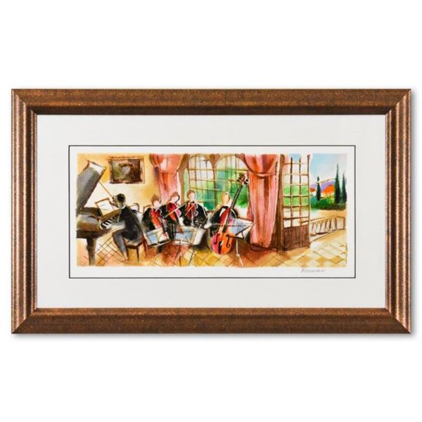 Michael Rozenvain, Framed Limited Edition Serigraph, AP Numbered 16/100 and Hand Signed with Letter 
