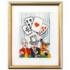 Image 1 : Alexander Calder- Lithograph "DLM212 - JOUEURS DE CARTES I"